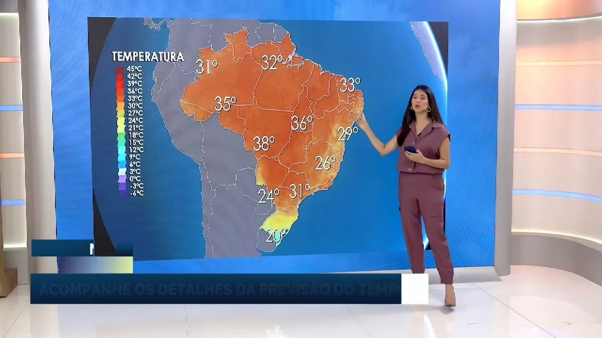 Frente fria avança pelo Brasil e provoca queda nas temperaturas