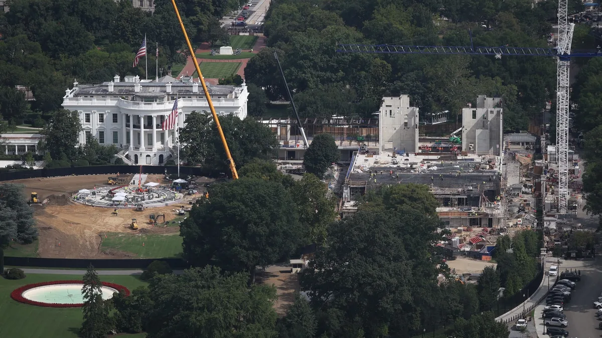 Supreme Court allows Trump to continue White House ballroom construction for now