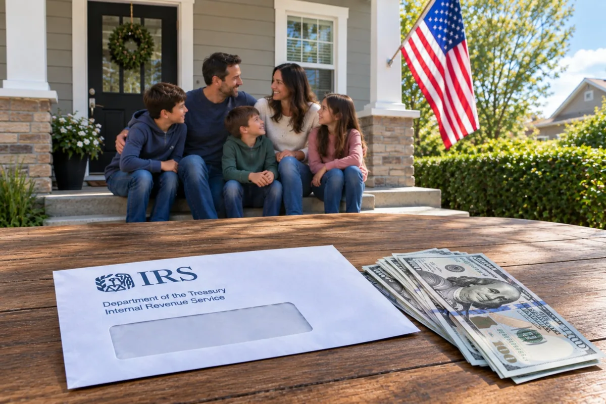 El IRS podría dar hasta US$5100 a familias con tres hijos que presenten su declaración en septiembre de 2026