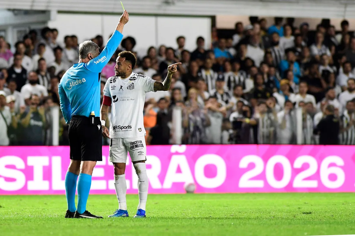 "Ô Paquetá, filho da p...": dublagem mostra Neymar pistola e clima quente de Santos x Flamengo