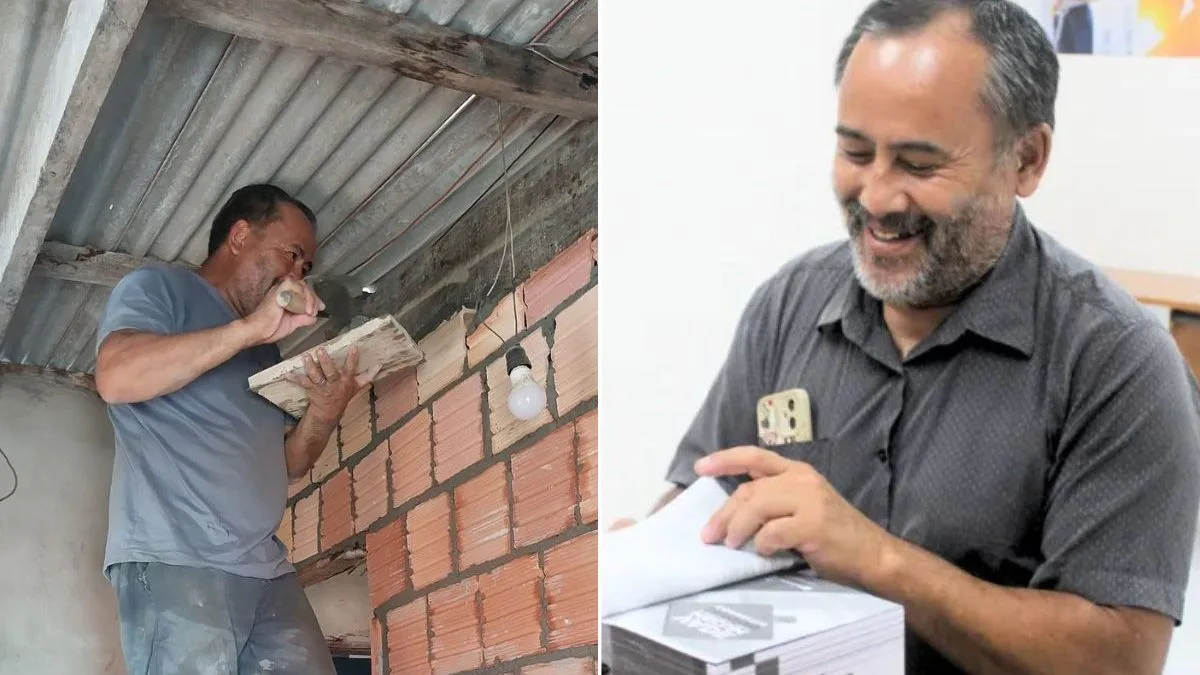 Pedreiro que fez a própria defesa na Justiça ganha bolsa de Direito após impressionar juízes