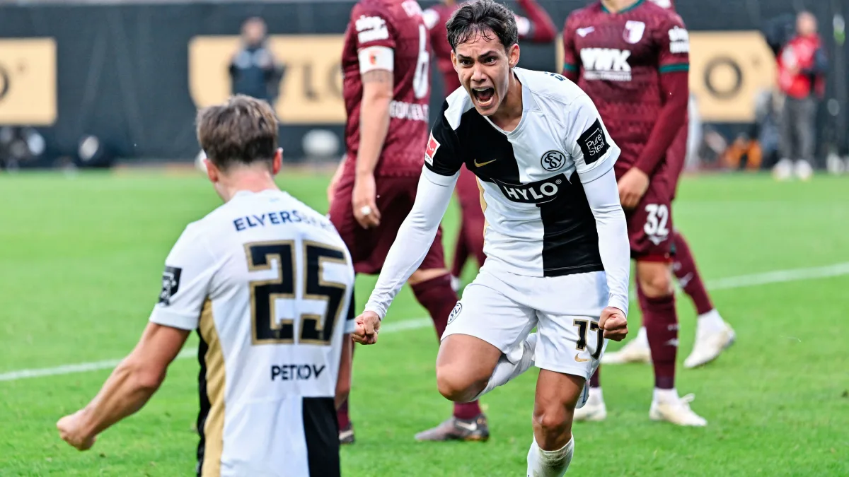 Insgesamt vier Elfmeter: Elversberg gewinnt wilde Partie gegen Augsburg