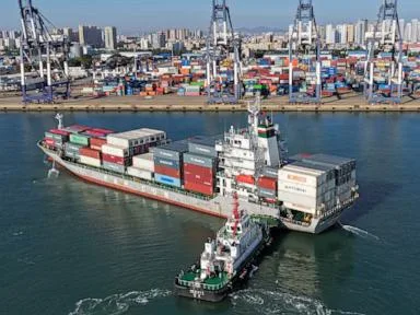China's economy accelerated in the July-September quarter on robust exports