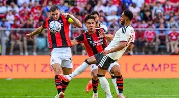 AC Milan vence no reencontro de Ruben Amorim com o Manchester United