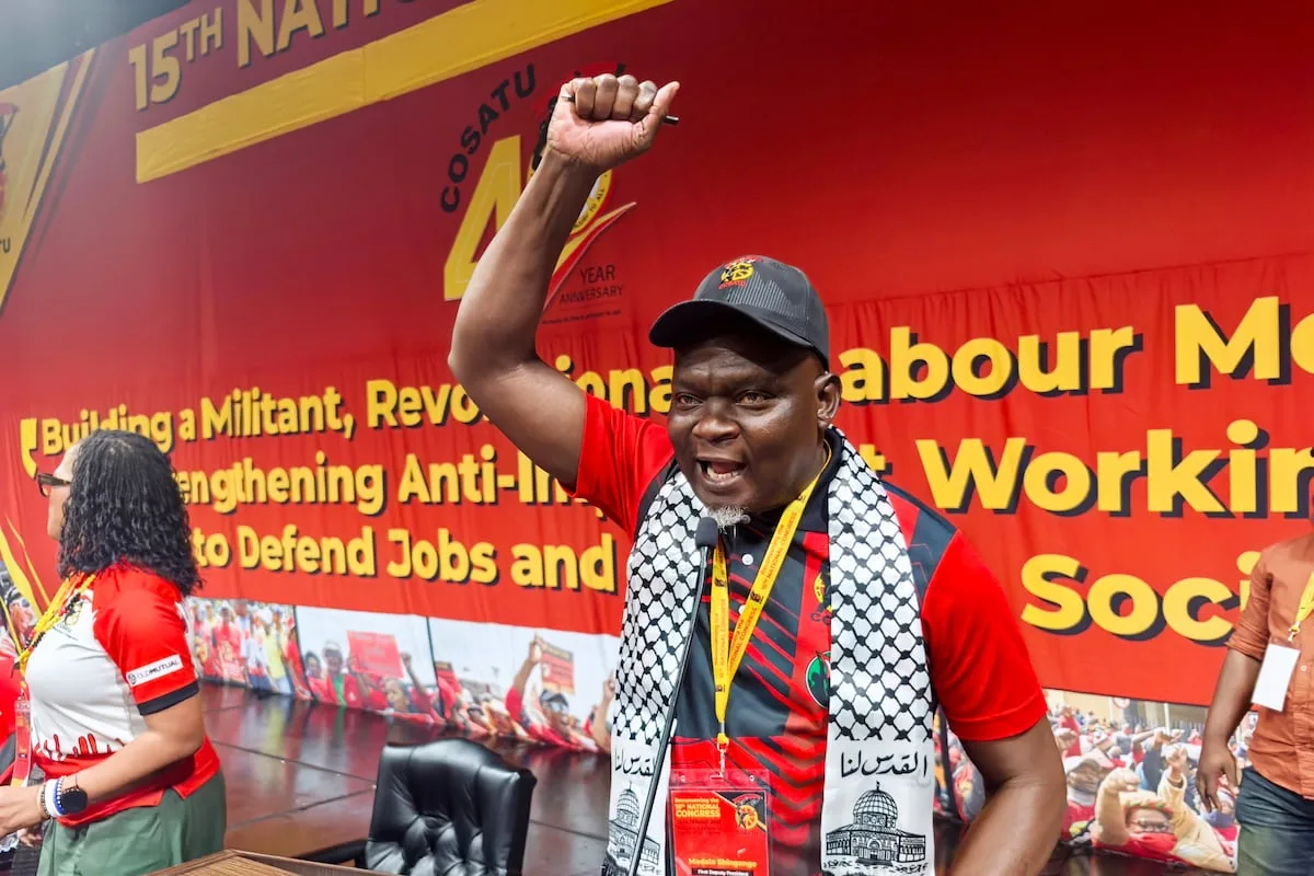 BREAKING | Mike Shingange elected Cosatu president
