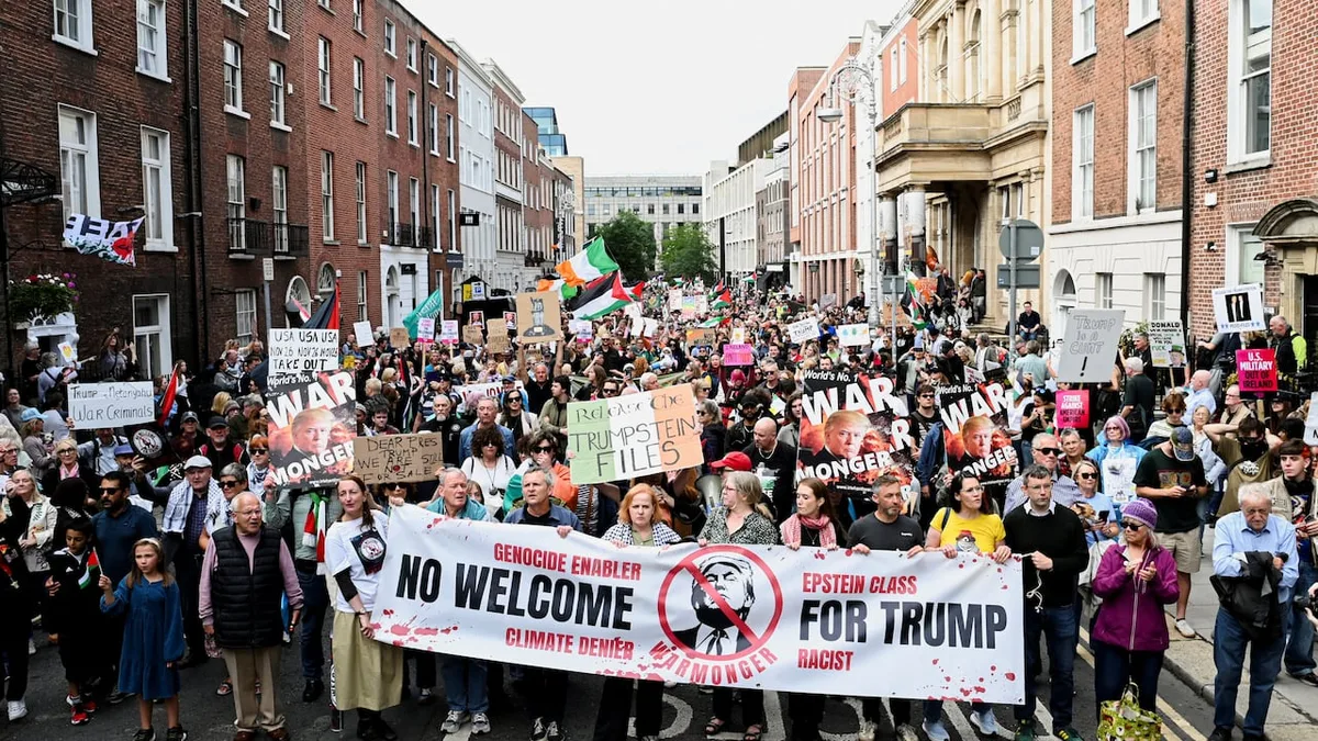 Trump's call for united Ireland draws swift rejection from pro-British unionists