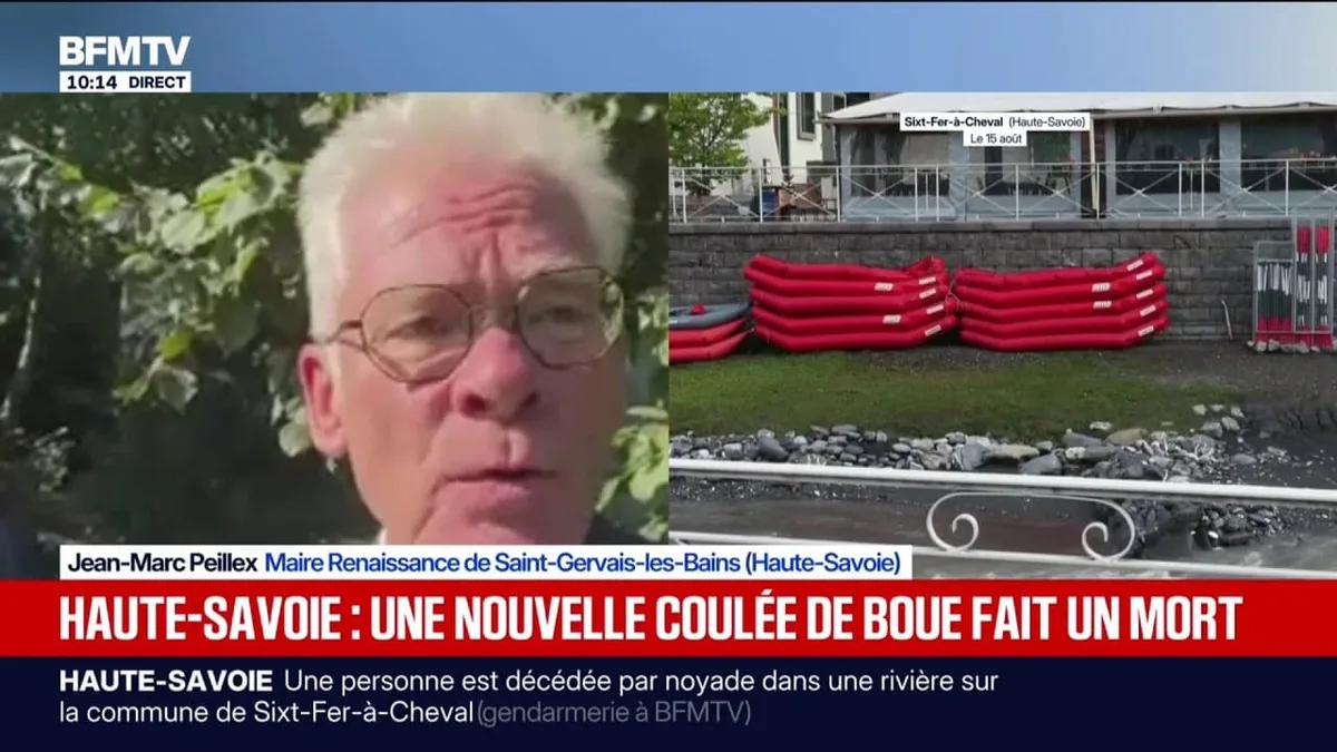 Éboulements: "Il faut beaucoup de temps pour convaincre les gens de renoncer à leur projet", explique le maire de Saint-Gervais qui a pris la décision de fermer les refuges du Mont-Blanc
