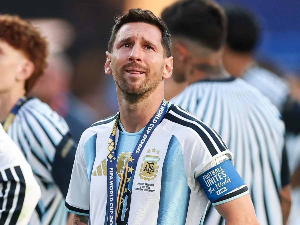 Messi anunció que se retira de la selección argentina