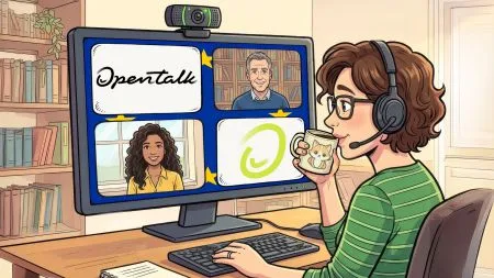 heise+ | Videokonferenzen für Behörden, Betriebe und Bürger: OpenTalk im Test