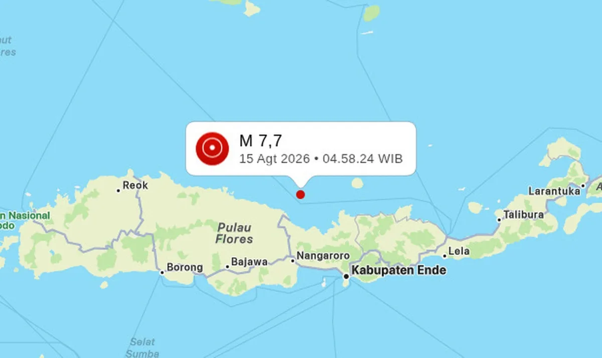 Terremoto de magnitude 7,7 atinge a Indonésia e gera alerta de tsunami