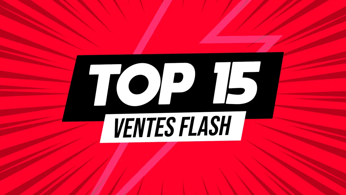 Ventes Flash Amazon : 15 offres à saisir avant la rentrée, avec jusqu’à 56% de réduction