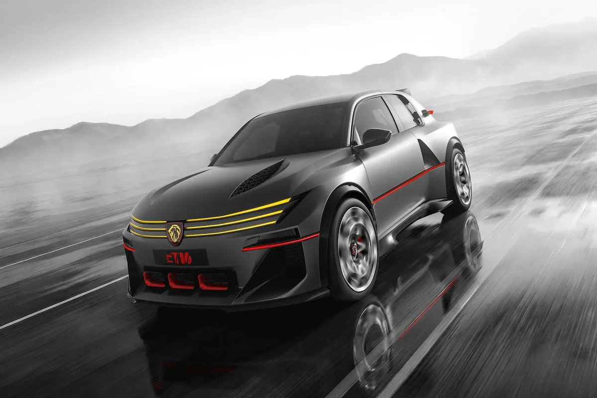 Peugeot E-T16 Concept is an electric ‘hyperhatch’ with old-school rally chops