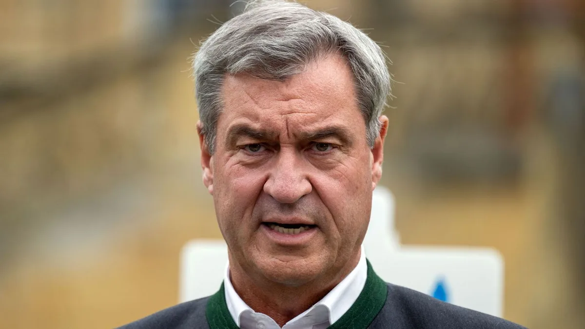 CDU-Krise: Söder fordert CDU-Abweichler zum Austritt auf