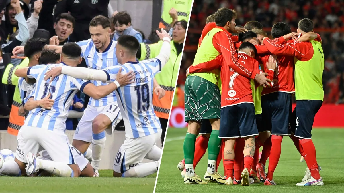 Racing e Independiente se enfrentarán en el Cilindro en una nueva edición del clásico de Avellaneda: hora, TV y formaciones