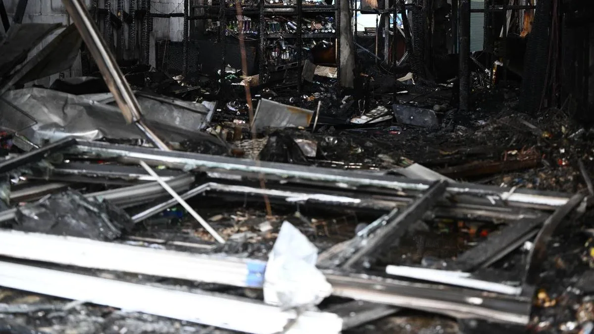 Explosions heard after another night of arson attacks
