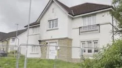 Police investigate car crash into house in Glasgow suburb