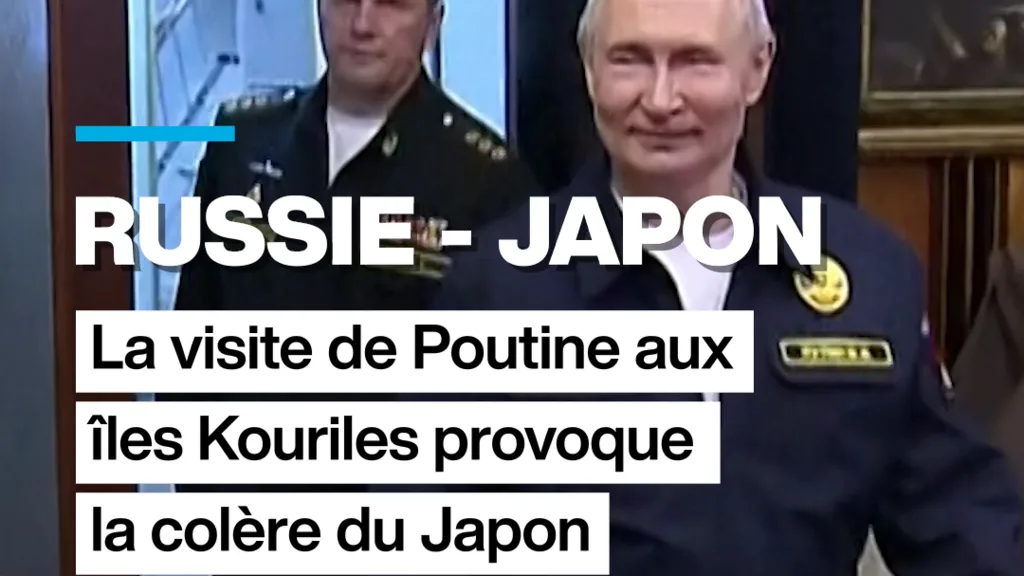 La visite de Poutine aux îles Kouriles provoque la colère du Japon