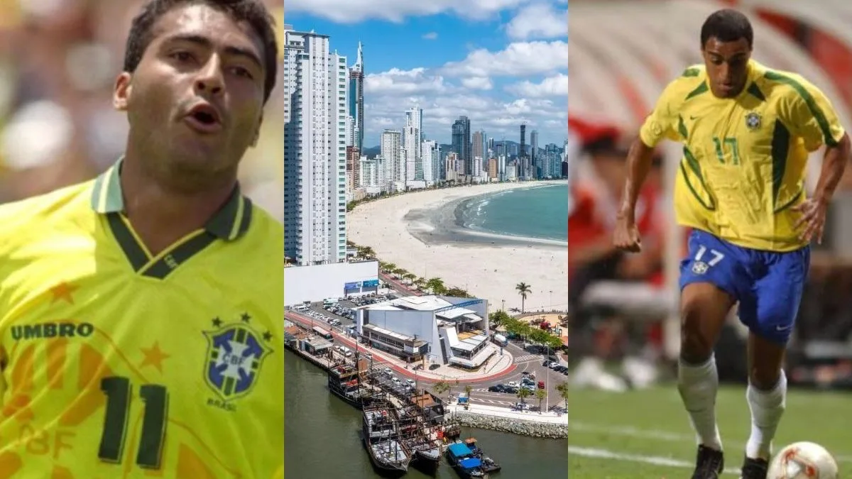 Romário e Denilson, campeões do Tetra e do Penta, se enfrentam em jogo beneficente em Balneário Camboriú; saiba como assistir
