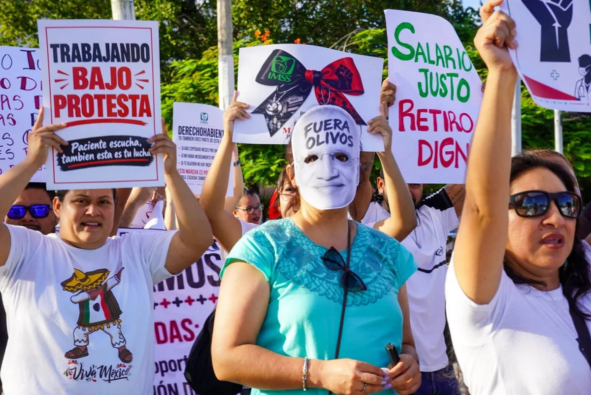 Nueva marcha nacional del IMSS: ¿Cuándo será y cuál es la principal exigencia de los trabajadores?