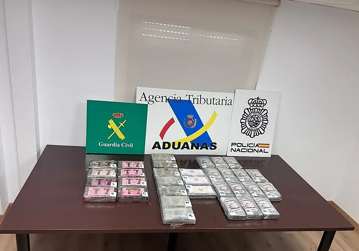 Una macrooperación con epicentro en Orense deja cinco detenidos y 36 kilos de droga