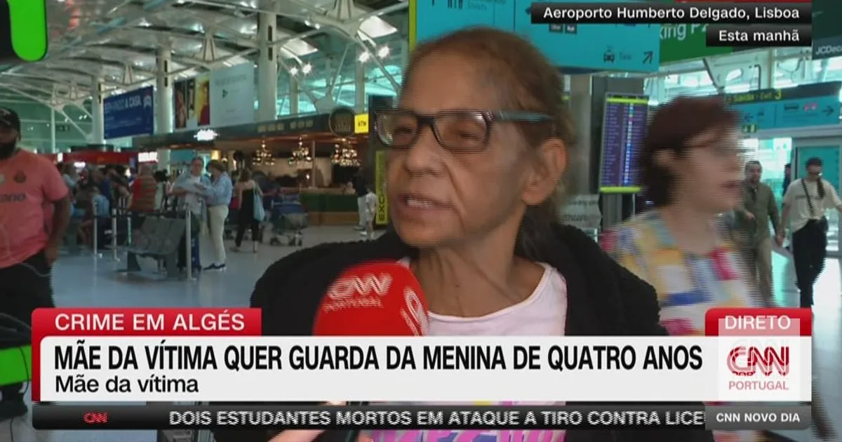 "É tudo o que eu quero": avó do rapaz que matou a mãe em Algés quer ficar com a neta de quatro anos
