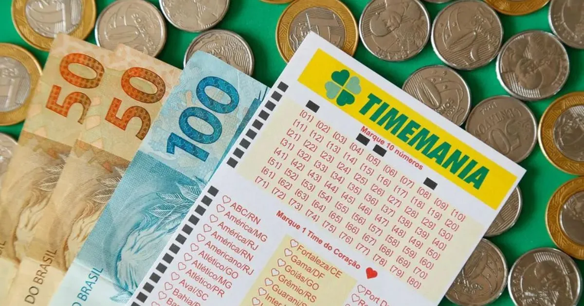 Números da Timemania 2430: veja o resultado de hoje, terça-feira (18/8)