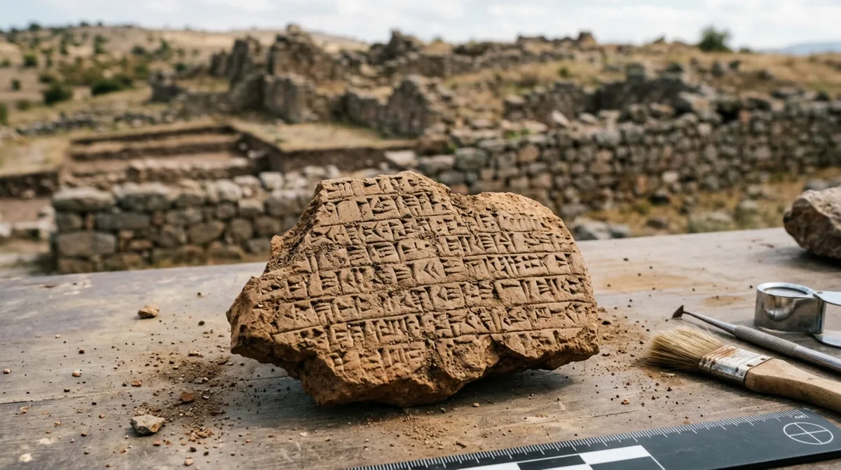 Um pedaço de argila trouxe de volta o tratado de paz mais antigo conhecido: fragmento achado na Turquia carrega escrita cuneiforme de 3.200 anos