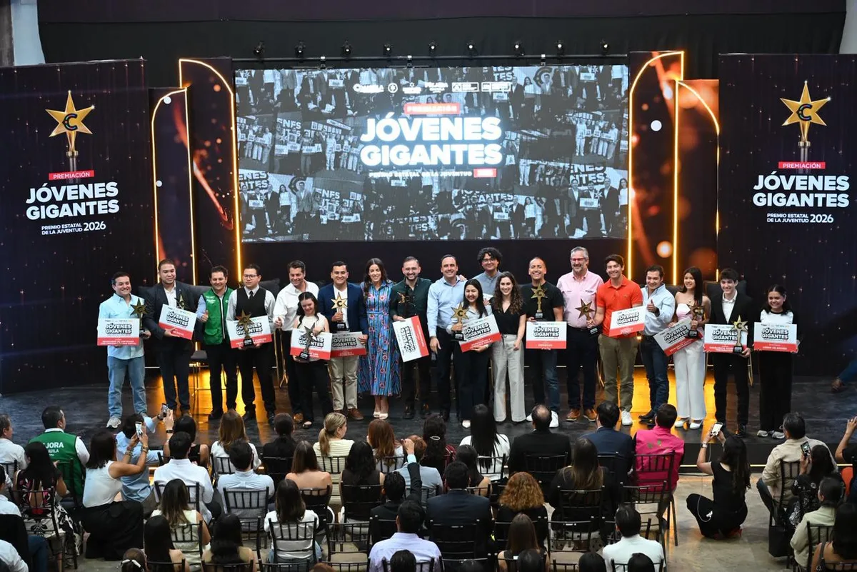 Reconocen a los ‘Jóvenes Gigantes’ de Coahuila con el Premio Estatal de la Juventud 2026