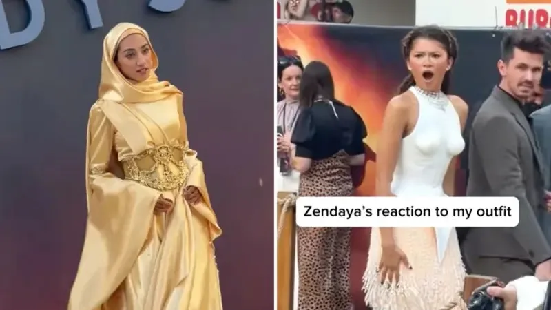'Zendaya me viu no tapete vermelho e ficou boquiaberta — ainda estou em choque'