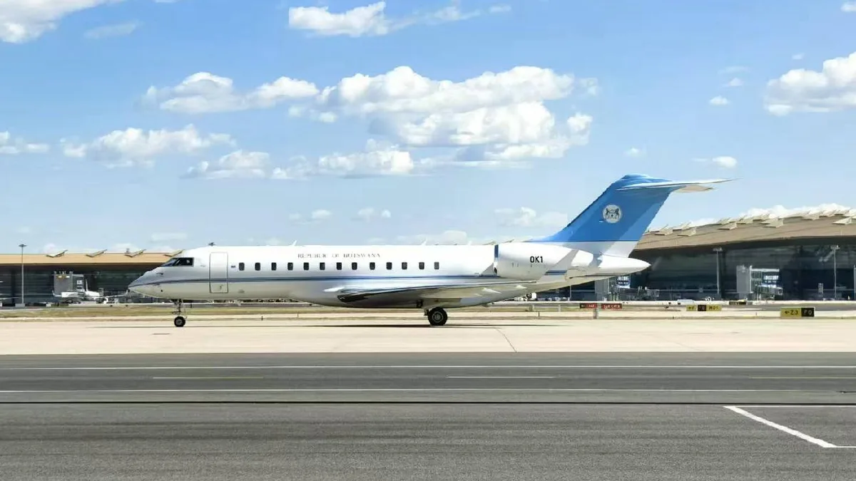 Botswana's president arrives in Beijing