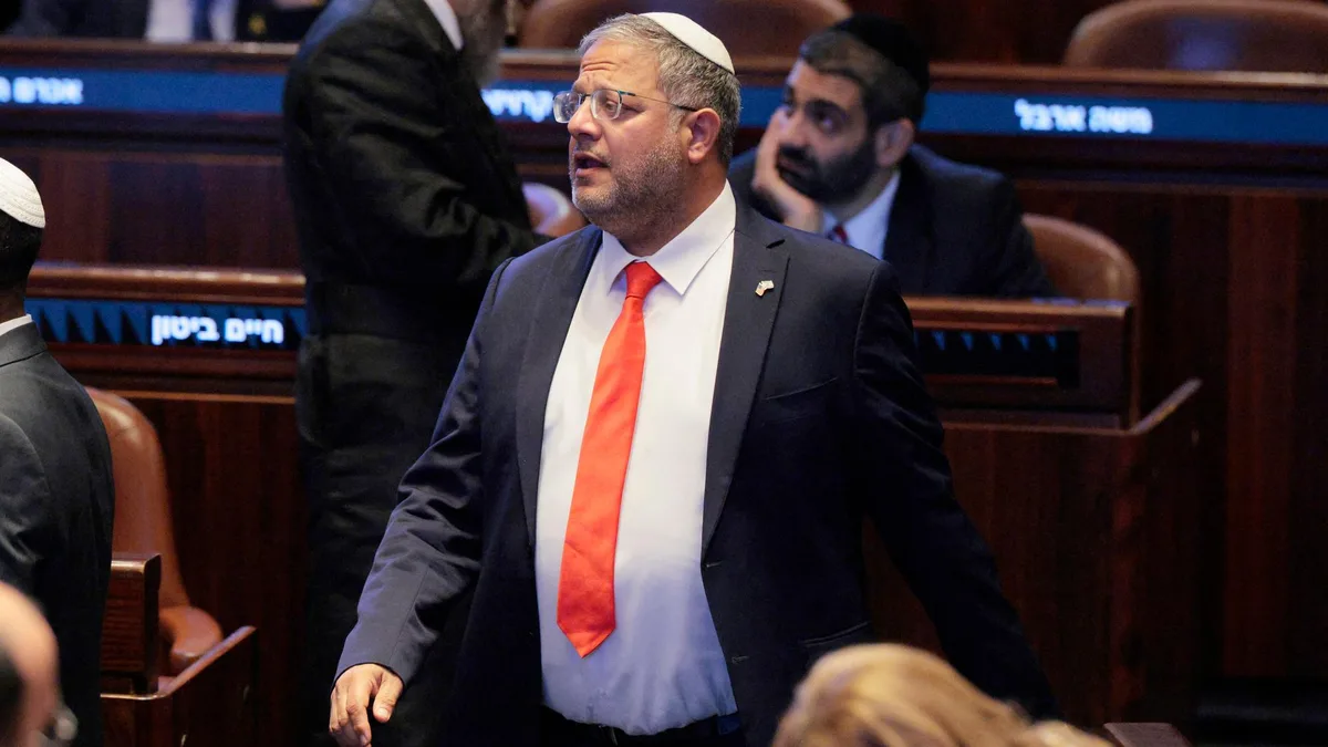 La nouvelle provocation du ministre israélien Ben Gvir, qui se dit « fier » des conditions des détenus palestiniens
