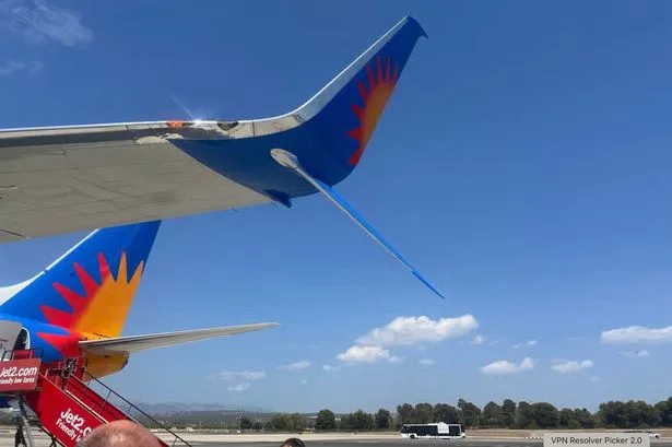 Jet2 Spain flight in chaos and passengers stranded after 'wing tip hit'