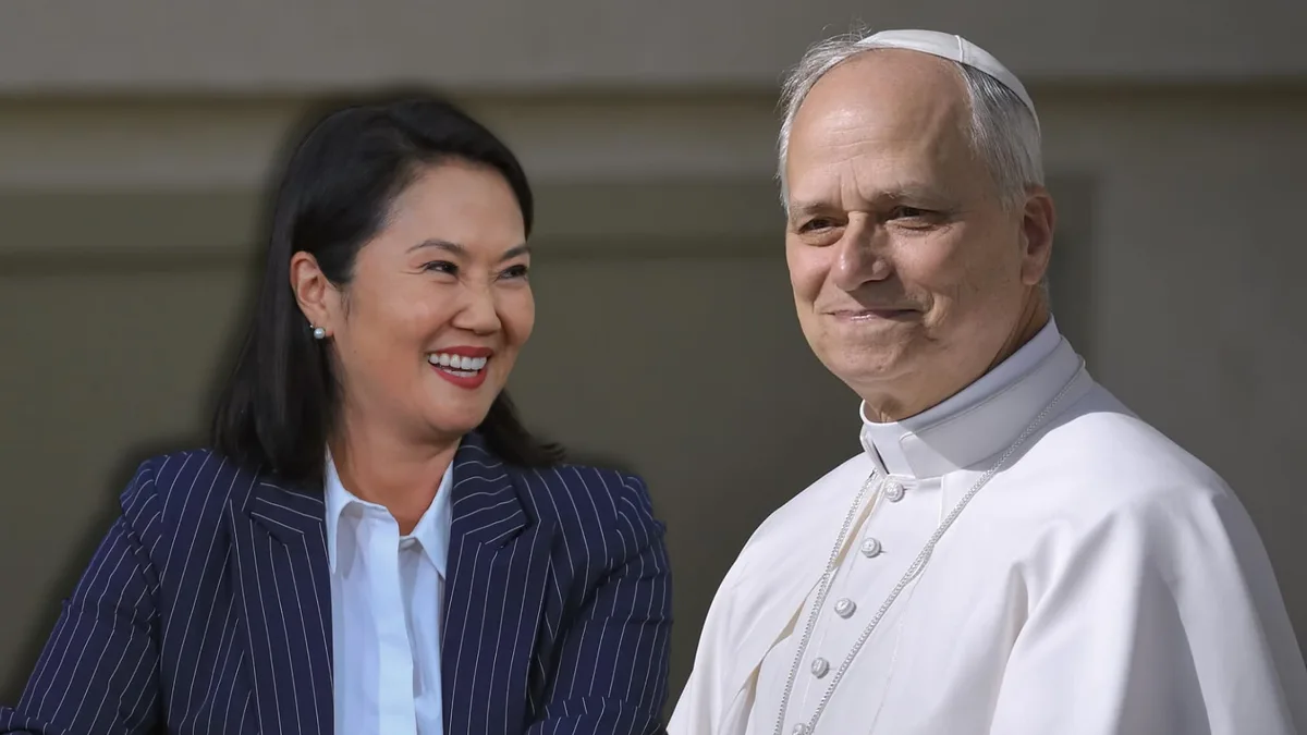 Keiko Fujimori considera que visita de León XIV al Perú en pleno Fenómeno El Niño es “un regalo extraordinario”