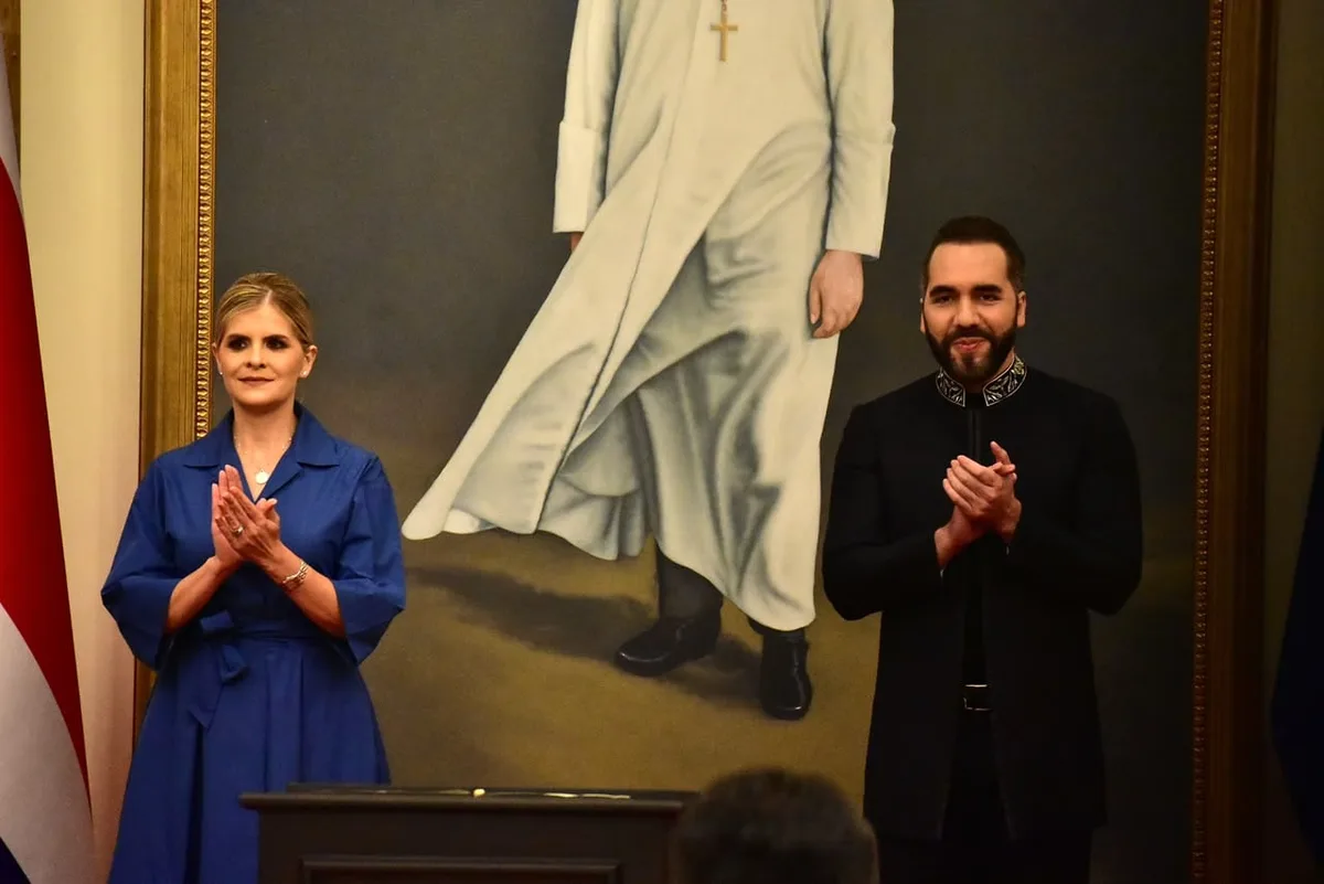 Nayib Bukele y Laura Fernández reforzaron cooperación contra el crimen transnacional: “La seguridad no se negocia”