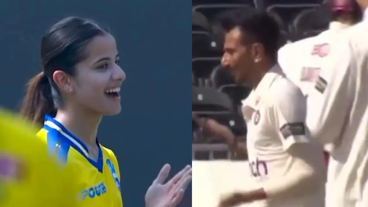 Yuzvendra Chahal joins 6-7 trend, recreates Delhi women cricketer's viral celebration