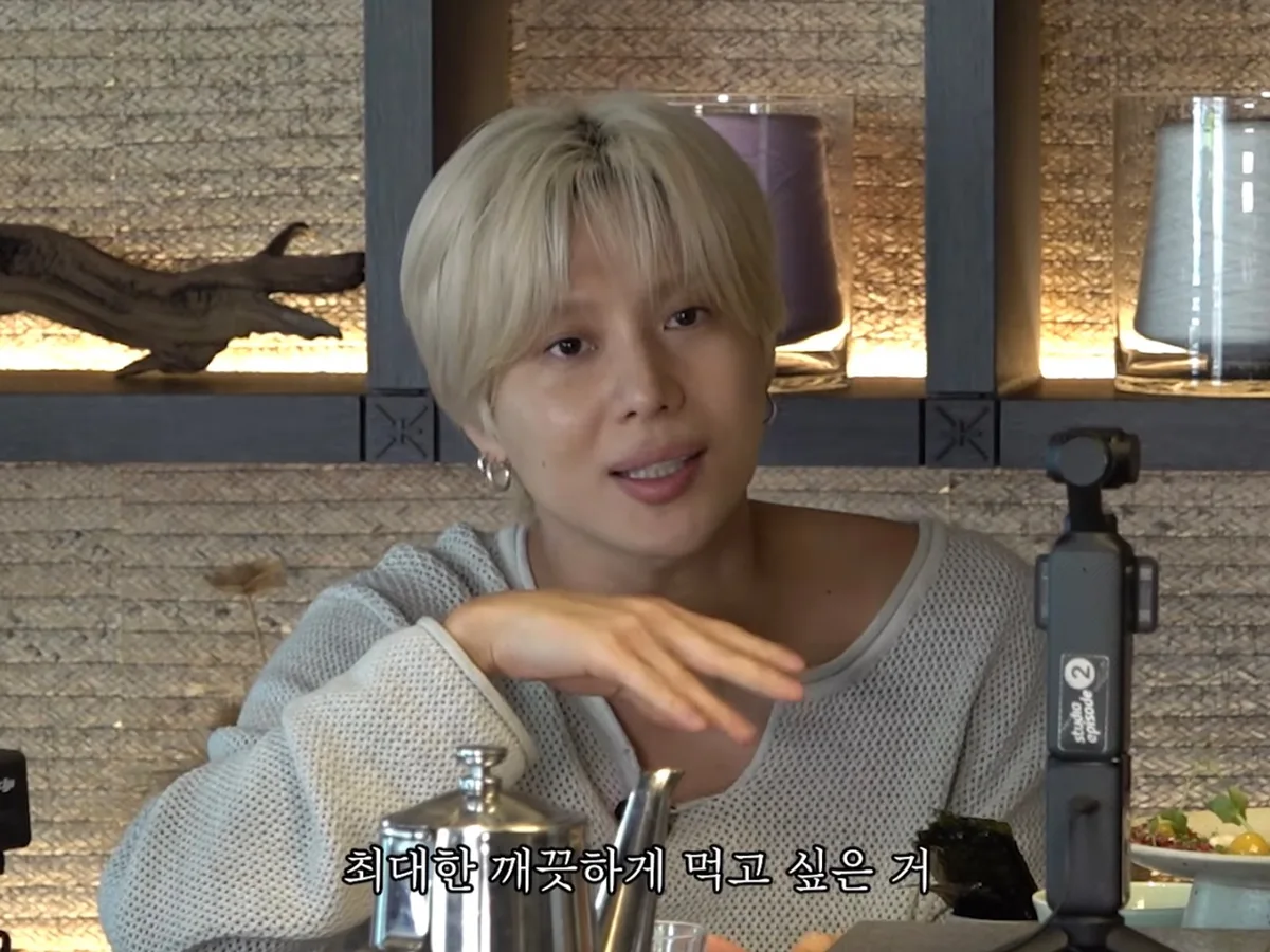 “활동 땐 5kg 뺀다” 태민, 먹는 것 바꾼다던데… 아침 메뉴 봤더니?