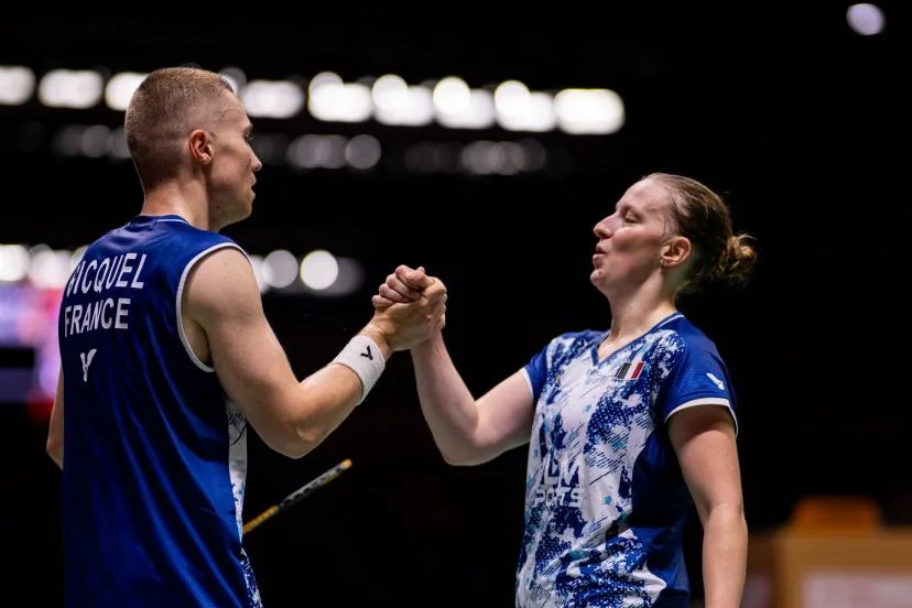 Delphine Delrue et Thom Gicquel, les vrais patrons du badminton français