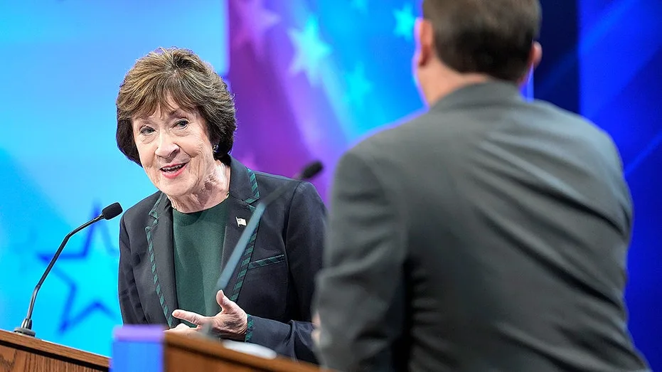 'Oh, shut up!': Democrat snaps at Collins after heckler drives Maine Senate debate off the rails