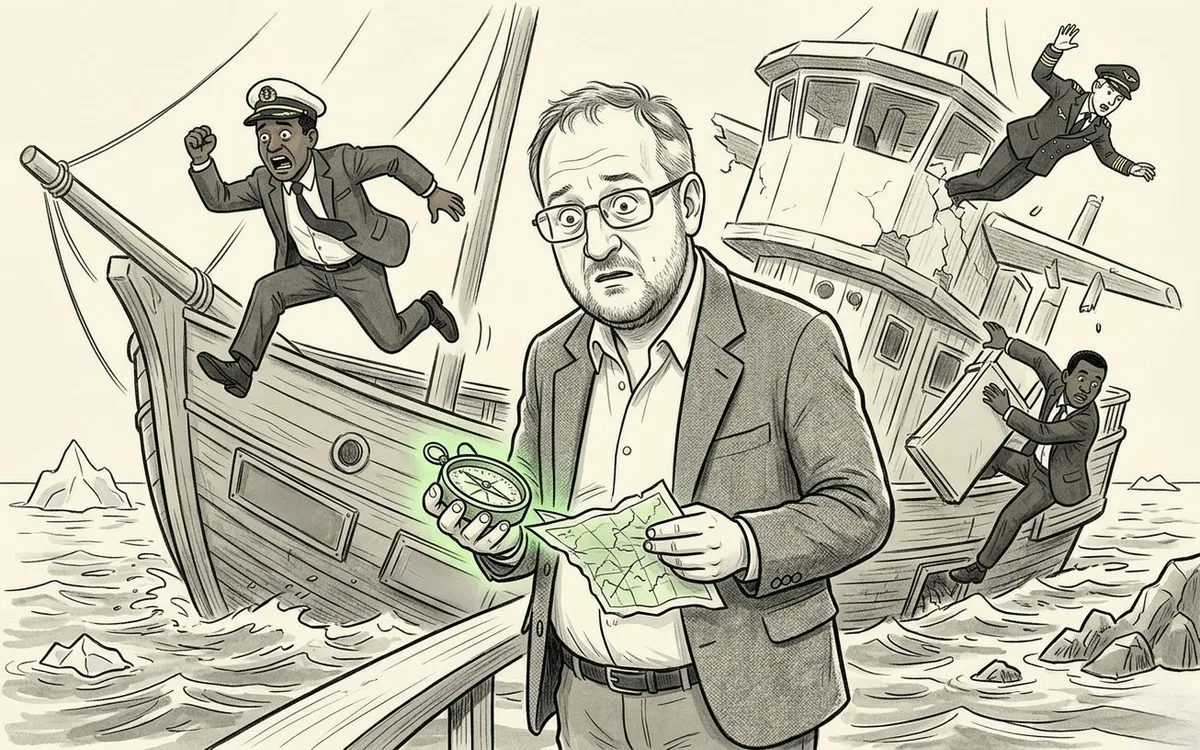 AFTER THE BELL: Spar and SAA lose their captains while becalmed in treacherous waters