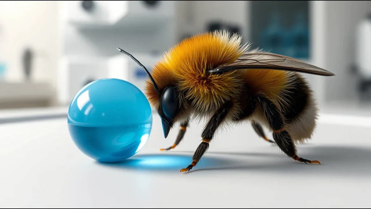Scientists gave bumblebees a new puzzle; some created their own solution