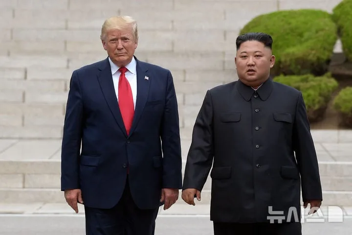 트럼프는 “김정은 만날 것”…예측시장 연내 회동 확률은 35%