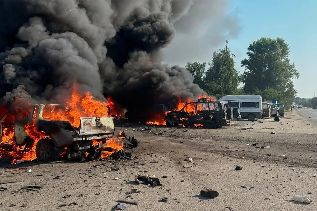 Ukraine aims drone blitz at Moscow, while Russia strikes Ukrainian village