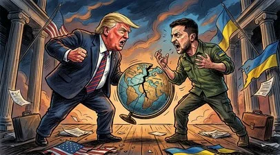 I Paper: противостояние Трампа и Зеленского дошло до пика