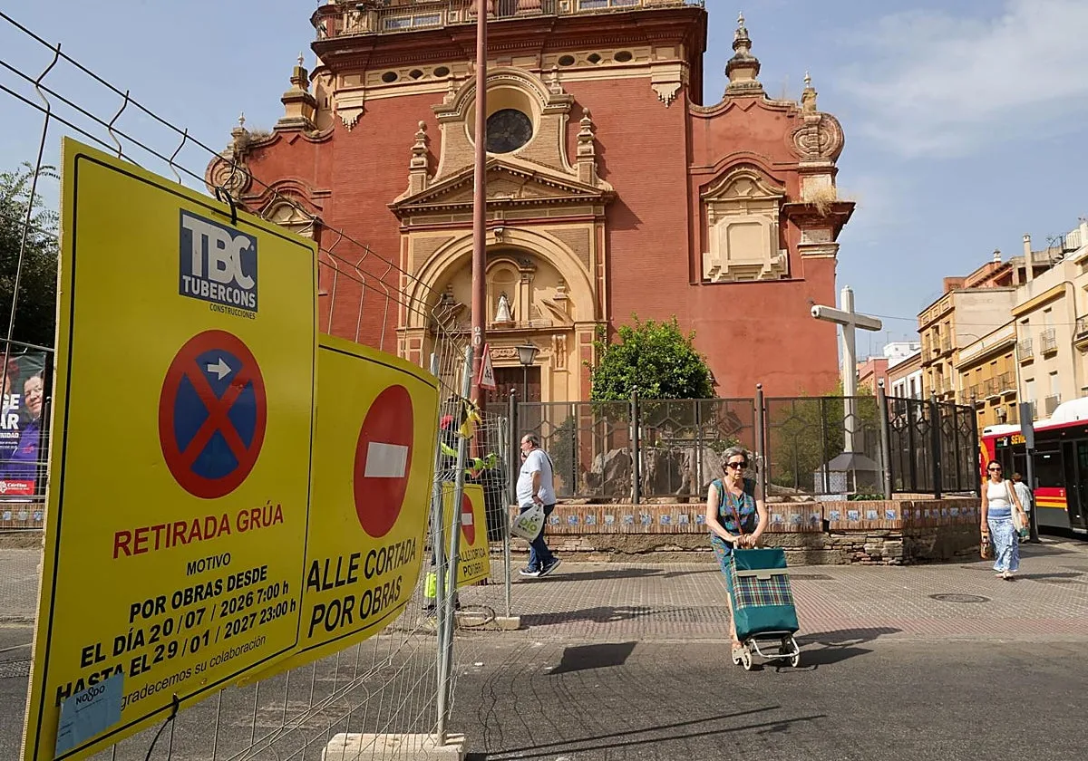 Comienza la última fase de las obras de Pagés del Corro, cortada hasta San Jacinto