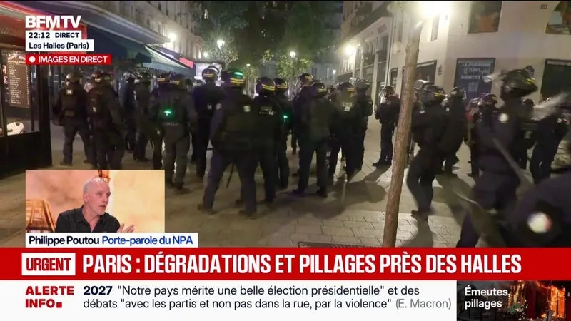 Journée du 17-octobre: "En France, on est en train de vivre un moment de colère", observe Philippe Poutou, porte-parole du NPA