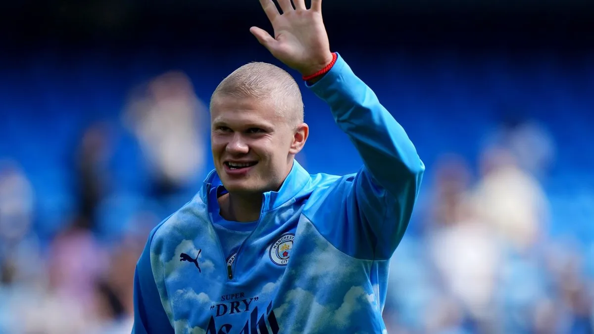 Neuer Look: Haalands neue Frisur bringt Glück: Man City siegt gegen Rose