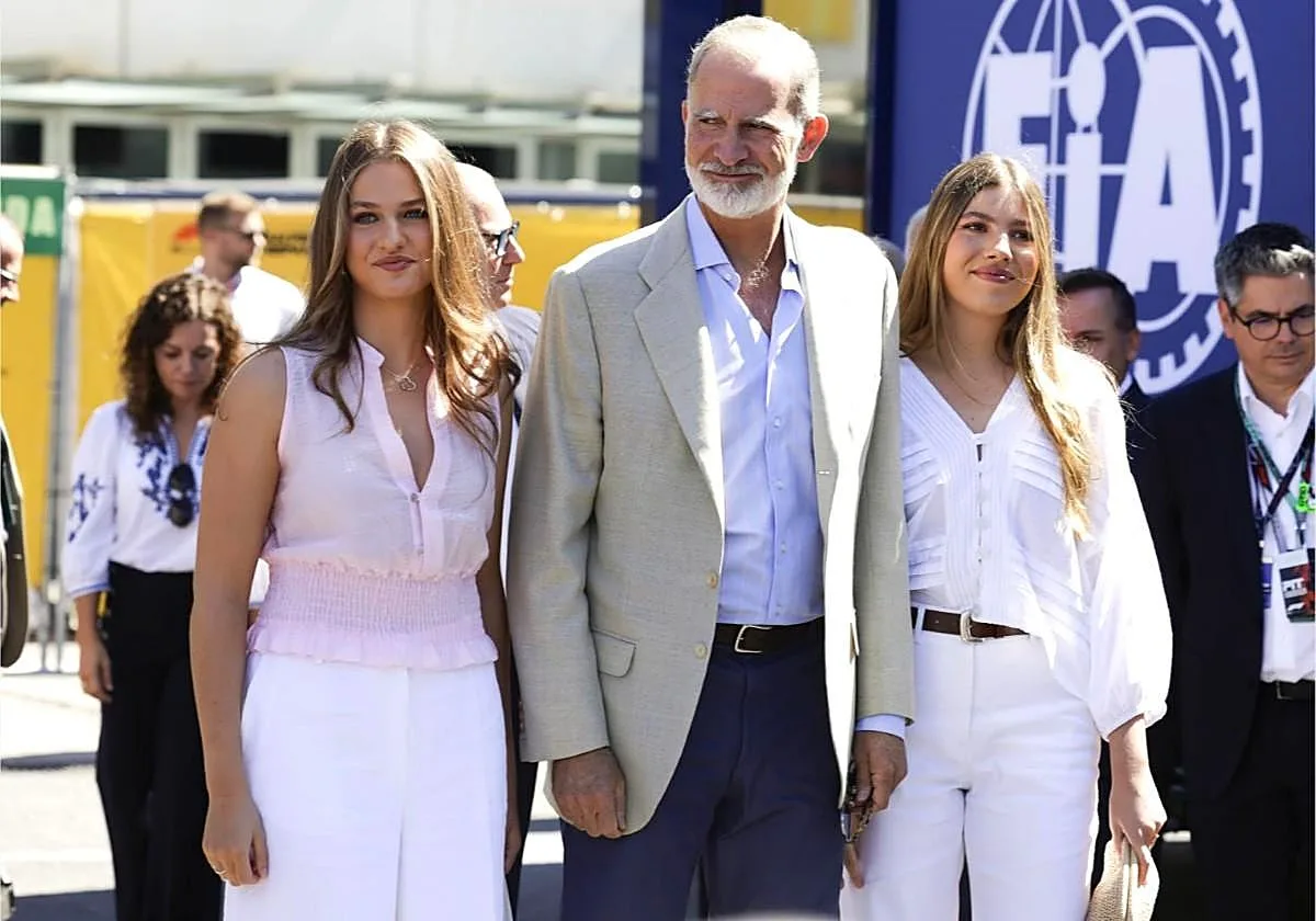 Felipe VI acude a Madring para presenciar el Gran Premio de España de Fórmula 1