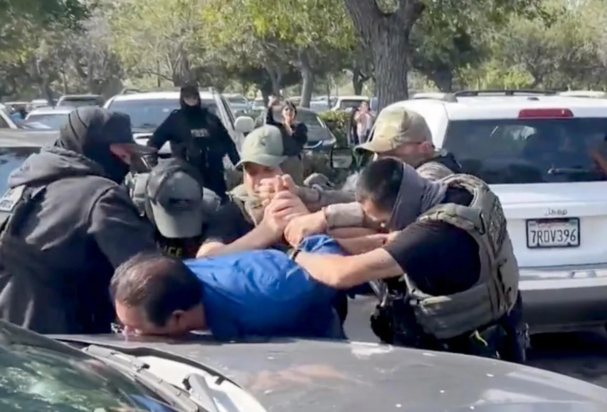 In 100th lawsuit against Trump, California challenges immigration arrests near courthouses
