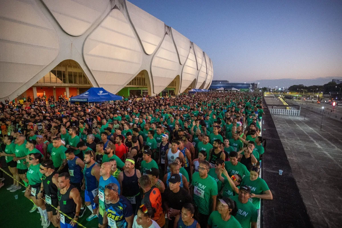 Pátio Run 11 reúne 10 mil atletas profissionais e amadores em Manaus