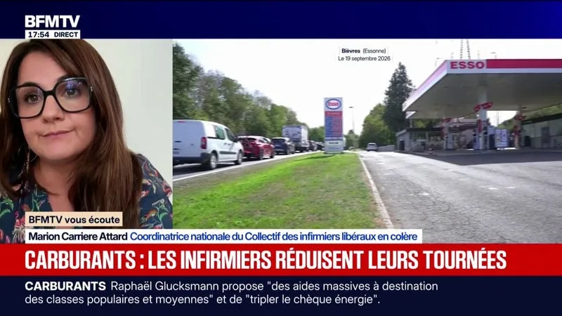 "Concrètement, il va falloir qu'on fasse des choix": face aux prix des carburants, plusieurs infirmiers réduisent leurs tournées